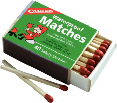 Coghlan's Waterproof Matches, 4-pack