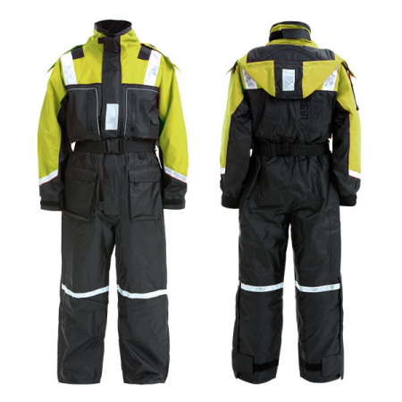  Flytdrkt fr barn 50N EN ISO, svart/gul i gruppen Marina Produkter / Allt om marina produkter hos Familjetrygg (1185123)