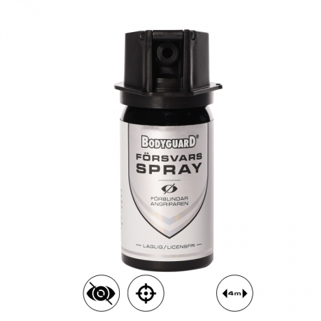 Frsvarsspray Bodyguard frgls 40ml i gruppen PERSONLIG SKERHET / Allt inom Personlig skerhet hos Familjetrygg (2008)