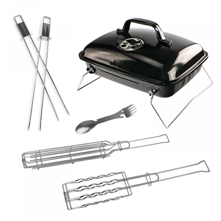 BBQ LIVING CHARCOAL MINI Kit i gruppen Friluftsliv / Friluftskk & tillbehr hos Familjetrygg (20250408KT)