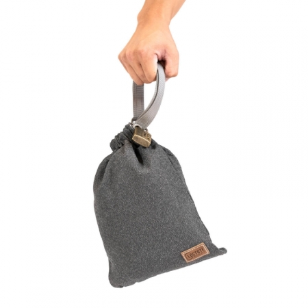 AntiTheft Sack 3L Vintage Gray, Side Kick i gruppen PERSONLIG SKERHET / Resa hos Familjetrygg (21250-1)