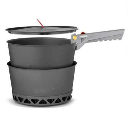 Primetech Stove Set 2X1.3L  W. Pan i gruppen Friluftsliv / Friluftskk & tillbehr hos Familjetrygg (2700-351038)
