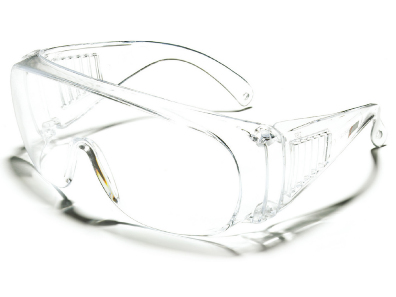 Skyddsglasögon för fyrverkerier, Högsta skyddsklass, utanpå befintliga glasögon i gruppen Smittskydd / Allt inom Smittskydd hos Familjetrygg (380600338)