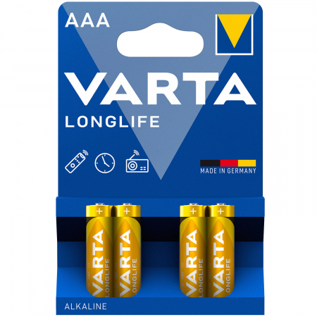 Longlife AAA / LR03 Batteri 4-pack i gruppen Hemmet / Allt inom Hem hos Familjetrygg (4103101414)