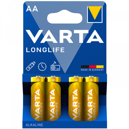 Longlife AA / LR6 Batteri 4-pack i gruppen Hemmet / Allt inom Hem hos Familjetrygg (4106101414)