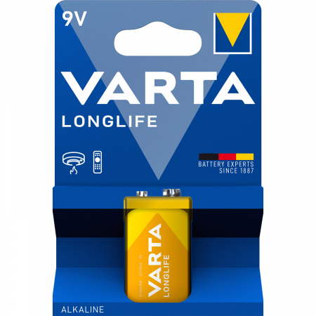 Longlife 9V Batteri 1-pack i gruppen Hemmet / Allt inom Hem hos Familjetrygg (4122101411)