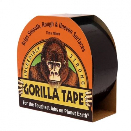Gorilla Tape Svart 11m x 48mm i gruppen Friluftsliv / Säkerhet & Hygien hos Familjetrygg (GT-3047001)