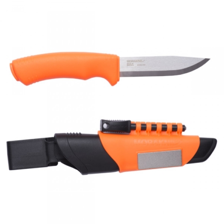 Morakniv Buschcraft Survival - Hi-Vis Orange i gruppen Friluftsliv / Verktyg & Redskap hos Familjetrygg (MO12051)