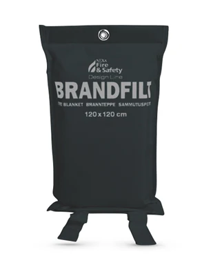 Brandfilt Nexa Design Line svart 120120 i gruppen Hemmet / Allt inom Hem hos Familjetrygg (OR-14600)
