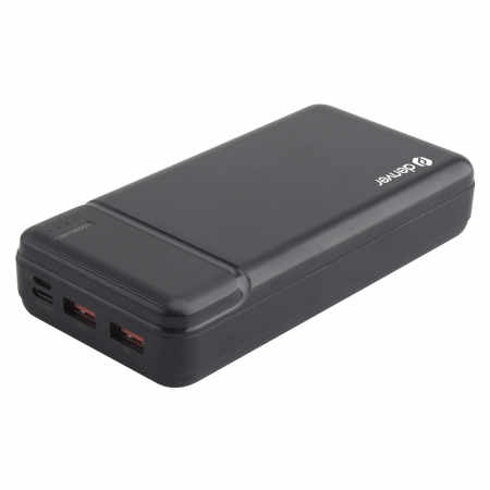 PowerBank 15.000 mAh 18W Svart i gruppen Friluftsliv / Allt inom Friluftsliv hos Familjetrygg (PQC-15007)