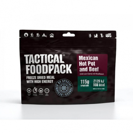 Tactical Foodpack Mexican Hot Pot and Beef  i gruppen REA / Frystorkad mat - Utfrsljning hos Familjetrygg (TF-4744698010830)