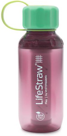 LifeStraw Play Water Bottle with Filter 300 ml Wildberry i gruppen REA hos Familjetrygg (Wild4473)