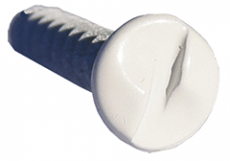 Envgsskruv 4,15 x 25 mm Vit - 10-pack 