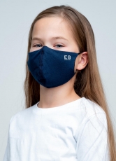 Munskydd i tyg, antiviral, antimikrobiell, ViralOff, barnstorlek från ca 8 år