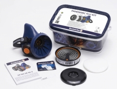 Skyddsmask Kit, skydd mot bakterier, virus sundstrm SR 100 Pandemic Flu 