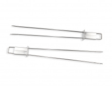 Grillspett med avputtare set av tv�