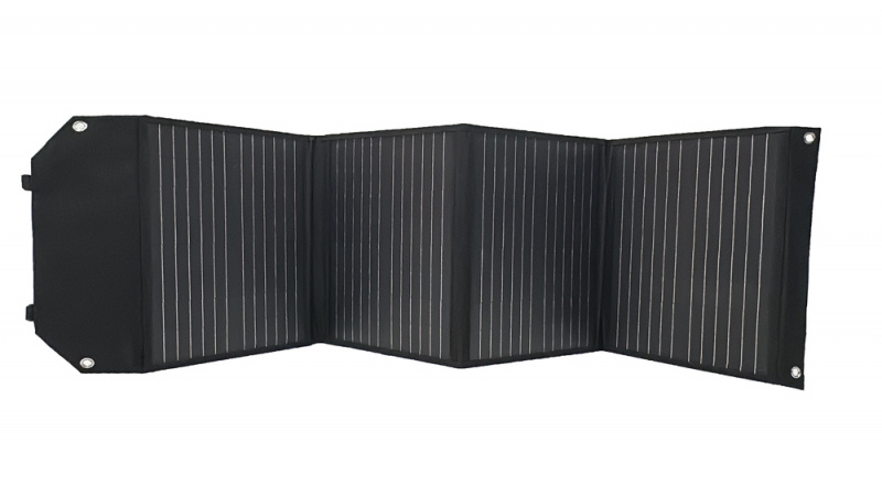 Solcell 120 Watt Vikbar i v�ska