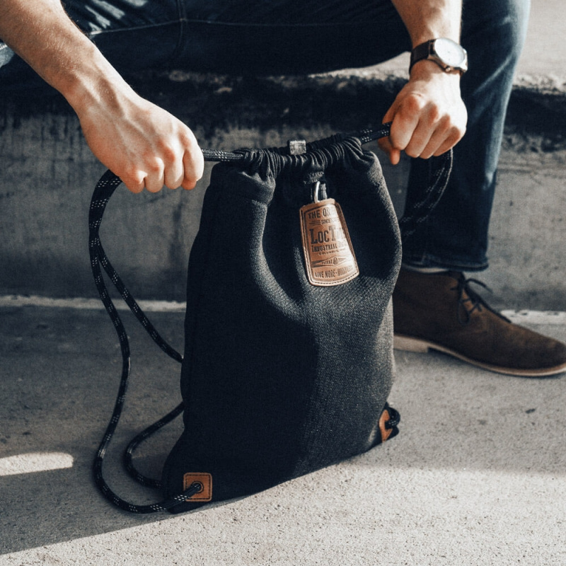 Flak Sack II Svart, Black, LocTote, Ryggs�ck med st�ldskydd