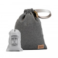 AntiTheft Sack 3L Vintage Gray, Side Kick