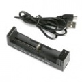 Batteriladdare, Purepower U1, USB, fr Li-ion batterier