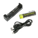 Batteriladdare, Purepower U1, USB, f�r Li-ion batterier