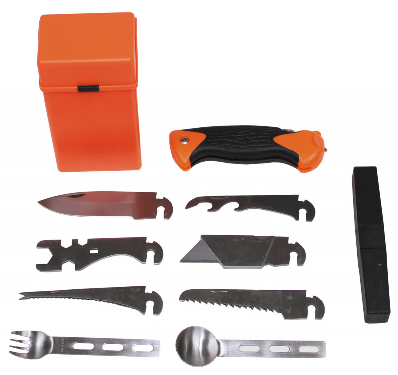 �verlevnadskit, ”Special”, 27 delar, orange