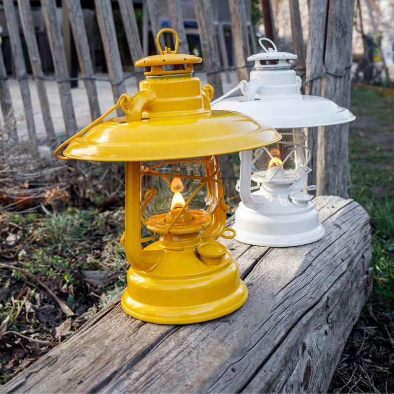 Feuerhand Hurricane Lantern 276 Signal Yellow
