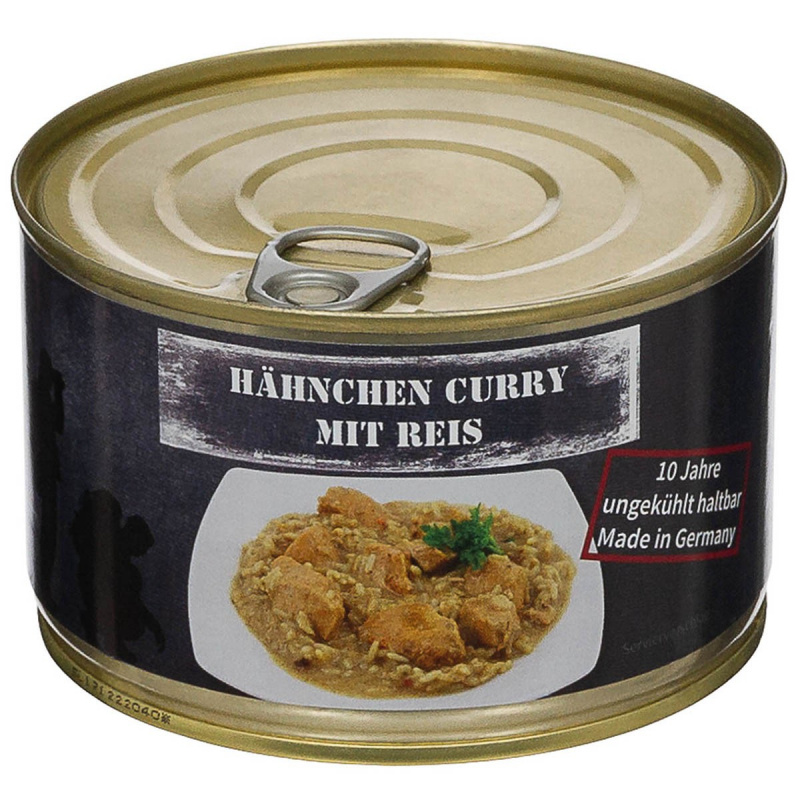 Kycklingcurry med ris – konserverad, 400 g