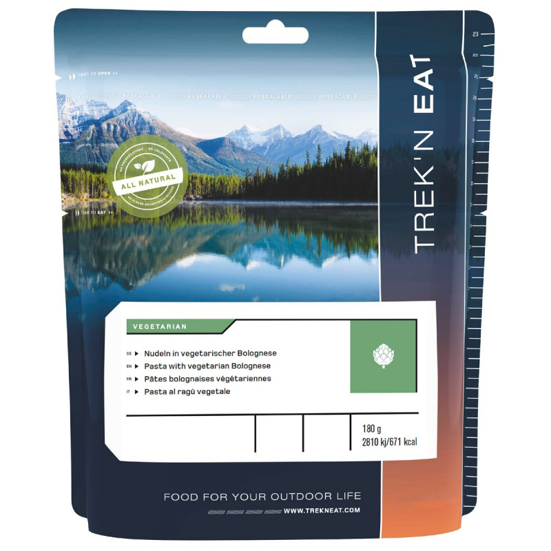Trek�n Eat - Pasta med vegetarisk bologneses�s