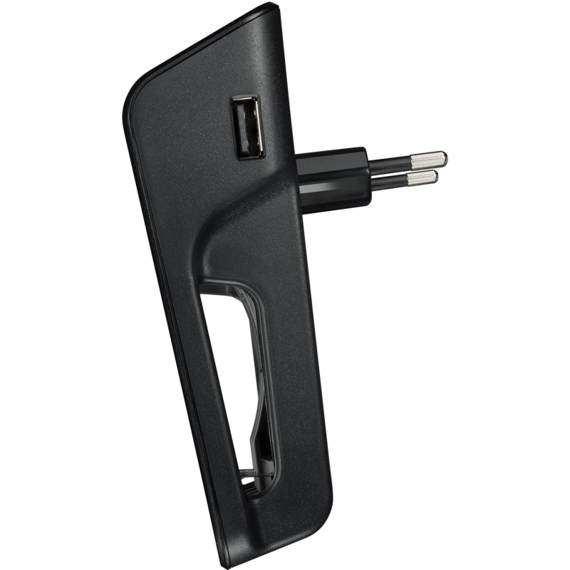 Batteriladdare LCD Plug Carger+ AA/AAA/9V inkl 4xAA