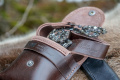 Nordic Pocket Saw Premium Leather Brown