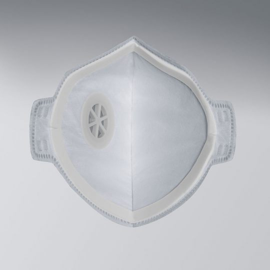 Skyddsmask, skydd mot bakterier, virus UVEX silv-Air c 3310 klass FFP3V, 3-pack.