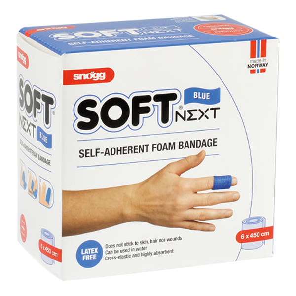 Sn�gg Fingerf�rband 6 x 450 cm (bl�)