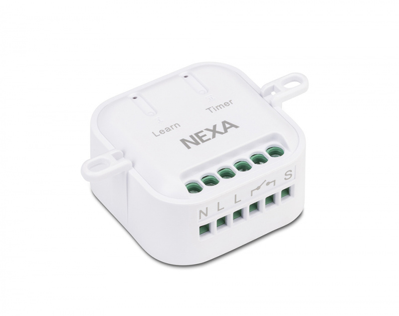 Nexa WBR-2203 Inbyggnadsmottagare P�/Av med fr�nslagstimer