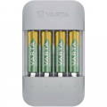 Batteriladdare Eco Charger Pro Recycled inkl. 4x AA 2100 mAh Batteriladdare Eco Charger Pro Recycled inkl. 4x AA 2100 mAh