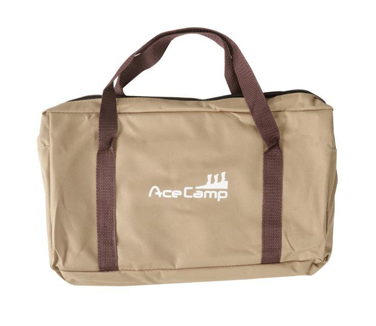 AceCamp vikbar Grill Classic Large, rostfritt st�l