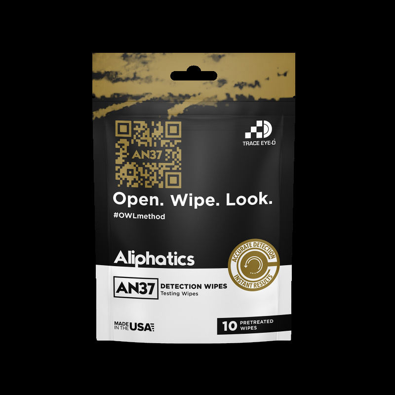 Kriminaltekniskt test f�r Alifatiska �mnen. v�tservetter. Set om 10