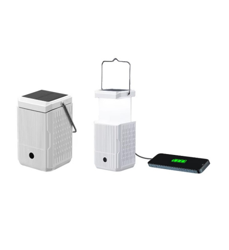 Solcellsdriven Lykta med vev - 5000 mAh