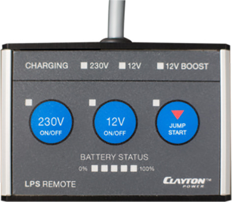 Clayton LPS II 3000W inkl mont.pl�t, fj�rrpanel o laddkabel