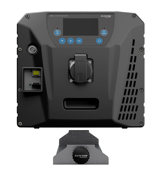 Clayton LPS II 2000W inkl mont.pl�t, fj�rrpanel o laddkabel