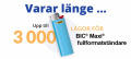 Krislåda KOMPLETT bic tändare