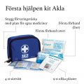 Akla första hjälpen kit, blå