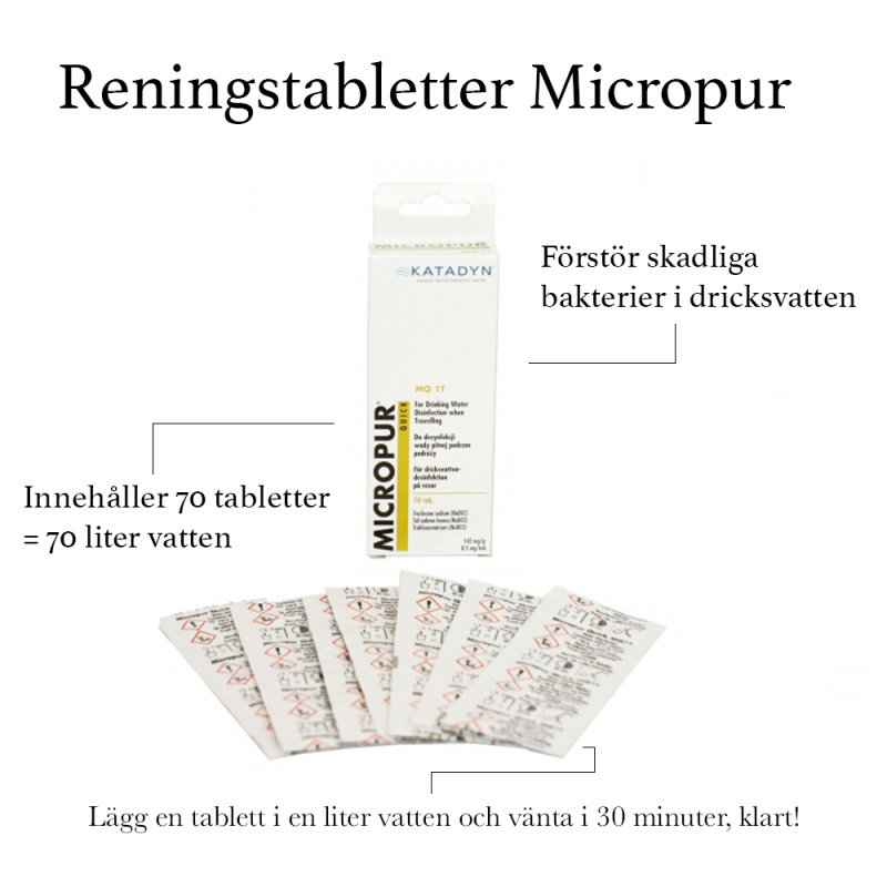 Katadyn vattenreningstabletter Micropur