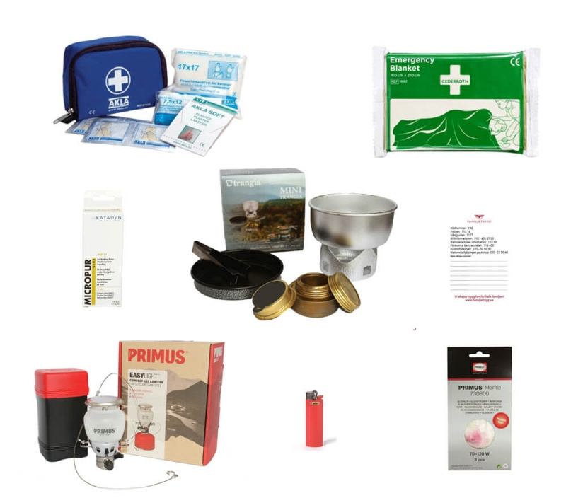 F�rdig krisl�da utan radio, prepping