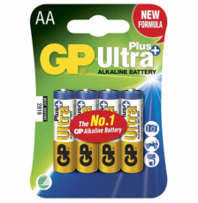 Batterier 4-pack GP Ultra Plus AA 10 �rs lagring