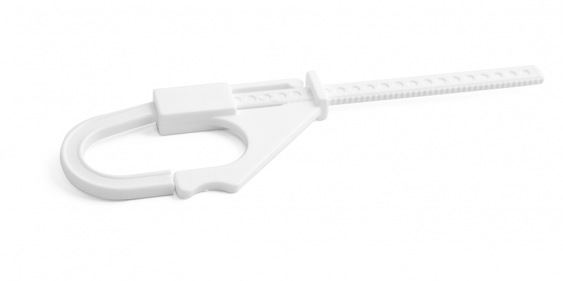 Bygel f�r dubbelsk�p 2401-1 Vit