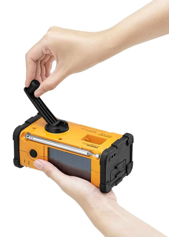 Vevradio Sangean MMR88 med solcell och USB ut/in