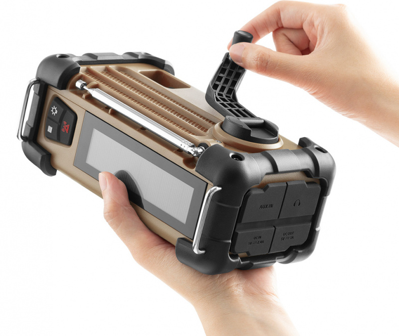 SANGEAN MMR99TAN allv�ders vevradio med powerbank