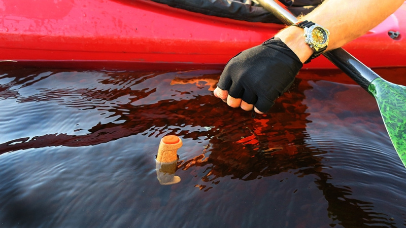 Sj�/vattenkniv Mora Flytande, SRT - Hi-Vis Orange