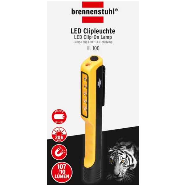 Pennficklampa HL100 Penlight 5+1 LED